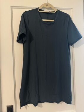 Eileen Fisher women’s Short Sleeve Crewneck Shirt dress